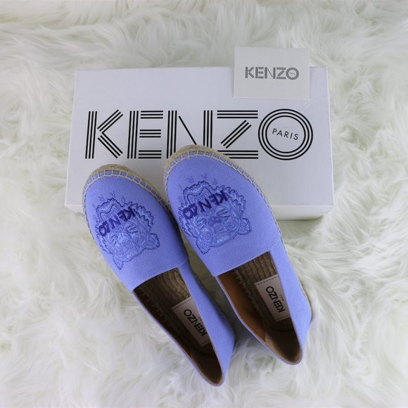 Kenzo Shoes - KENZO Canvas Tiger Head High Summer - Lavender